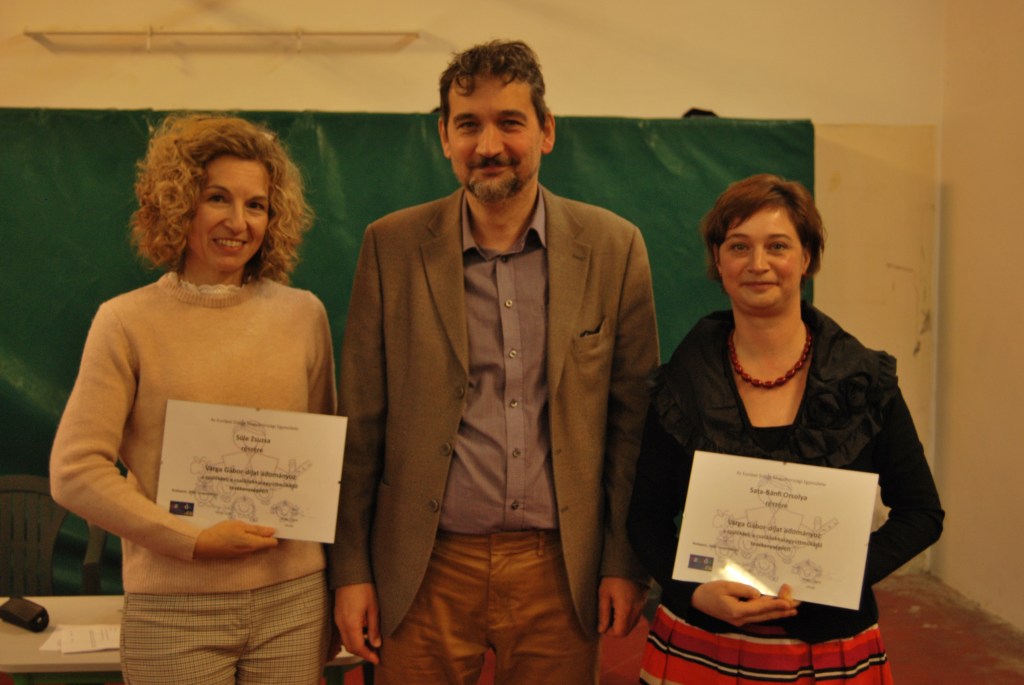 Díjátadó a Tüskevárban